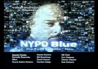 NYPD Blue: A Final Tribute ABC Split Screen Credits