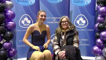 STAR 9 Women Short Program Group 2 Rink 1 - 2024 BC/YT Super Series Final