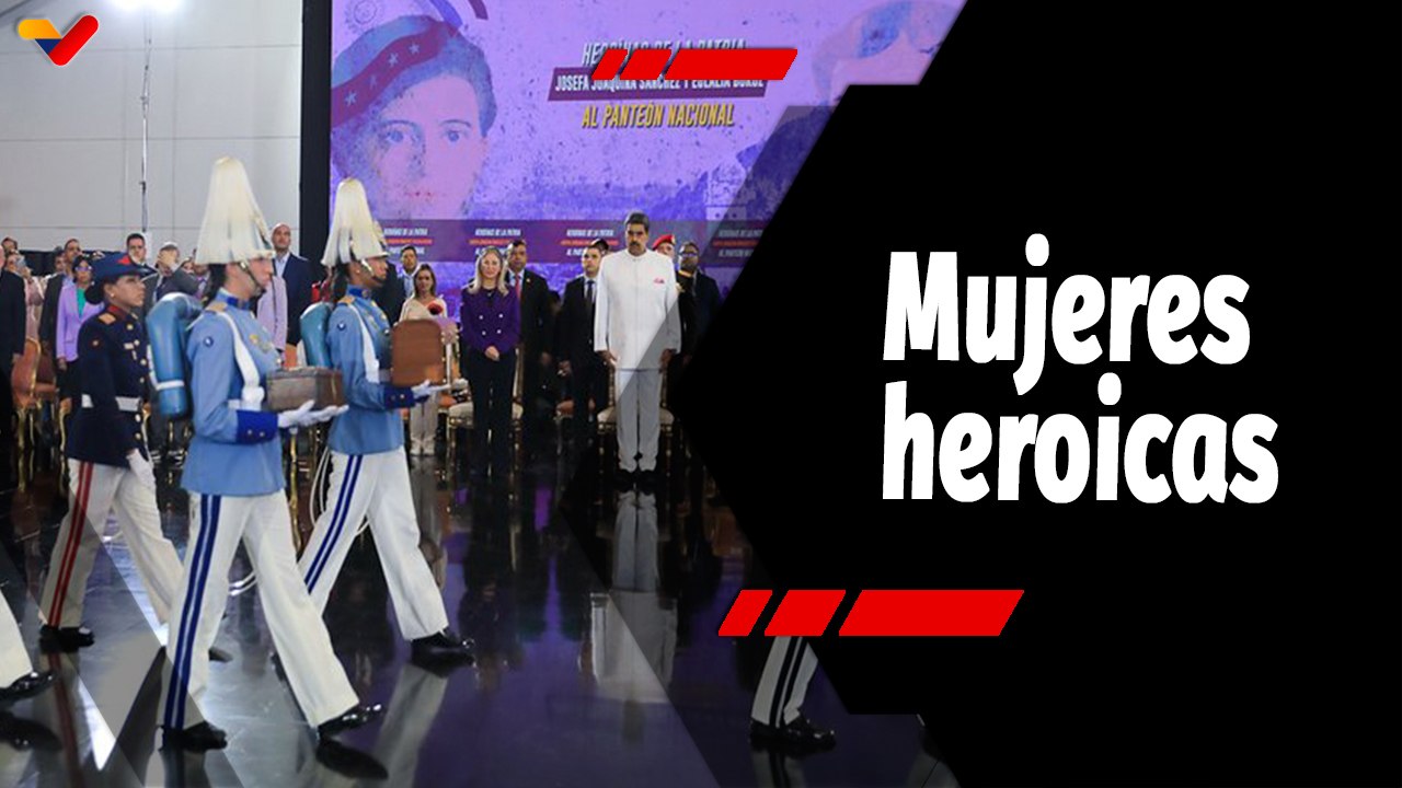 Tras la Noticia | Llegan al Panteón Nacional los restos Josefa Sánchez y Eulalia Buroz