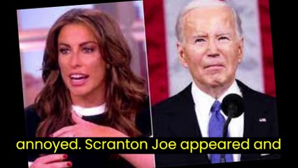 Republican' 'View' host leads 'four more years' chant for Biden after State of the Union