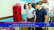 San Martín de Porres: Delincuentes asaltan cevichería por segunda vez en tres meses