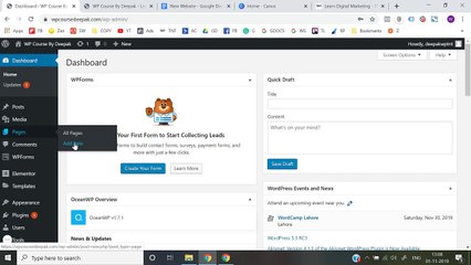 Lesson 6 Wordpress Course 2024