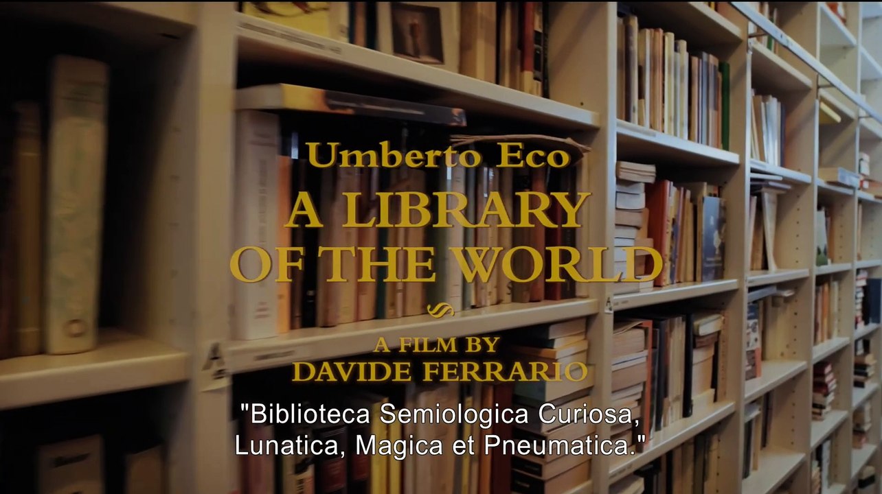 UMBERTO ECO Eine Bibliothek der Welt