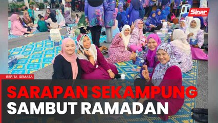 Sarapan sekampung sambut ketibaan Ramadan