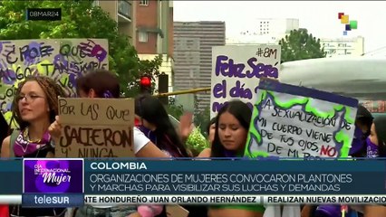 Colombia conmemora el Día Internacional  de la Mujer
