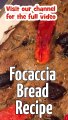 Focaccia Bread Recipe _ The long version is on our channel. Please subscribe