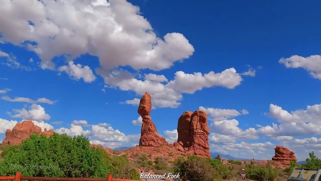 Arches National Park Complete Scenic Drive 4K _ Moab, Utah