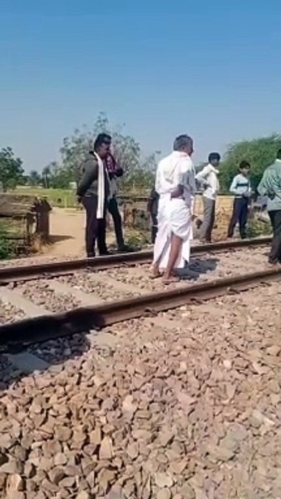 ट्रेन की चपेट में आने से छह गाय की मौत