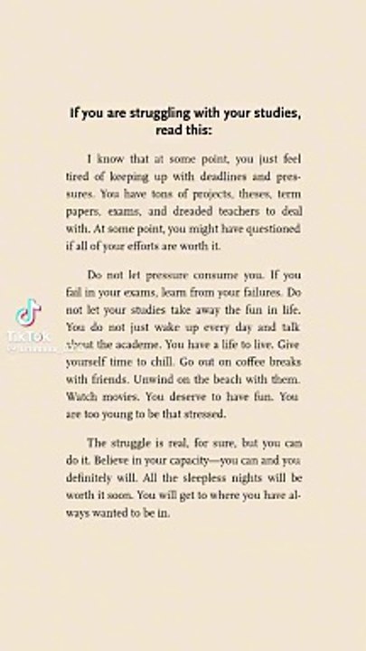 Struggle your study