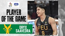 UAAP Player of the Game Highlights: Dryx Saavedra charges for FEU against Adamson