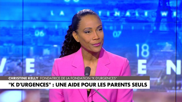 Christine Kelly revient sur son engagement auprès des familles monoparentales, pour son association «K d'urgences» : «Regardez autour de vous, ce n'est pas la peine d'envoyer de l'argent au bout du monde, regardez sur votre pallier»