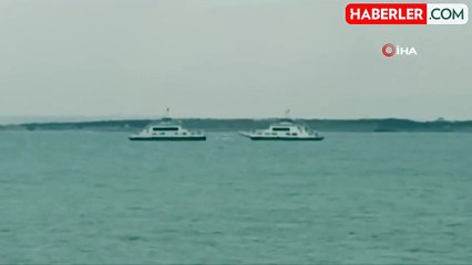 Elazığ'da film gibi kurtarma operasyonu: Feribotun yardımına feribot yetişti