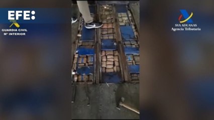 Incautada una tonelada y media de hachís en cuatro operaciones en el puerto de Málaga