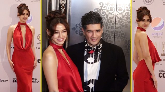 Red-Hot Disha Patani & Star Designer Manish Malhotra Spotted At FEF India Fashion Awards Event