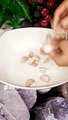 Easy and fast way to peel garlic _ #garlic #cookingtips #ytshorts #woodenspoon
