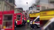 İstanbul'da restoranda yangın: Çok sayıda ekip sevk edildi