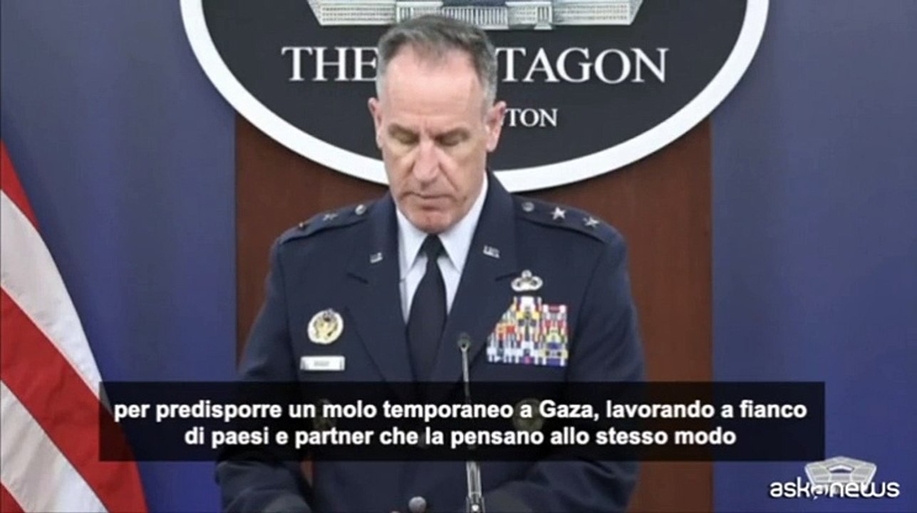 Gli Usa pronti a costruire un porto temporaneo a Gaza