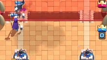 معركة في فعالية جمع التيجان لعبة clash royale