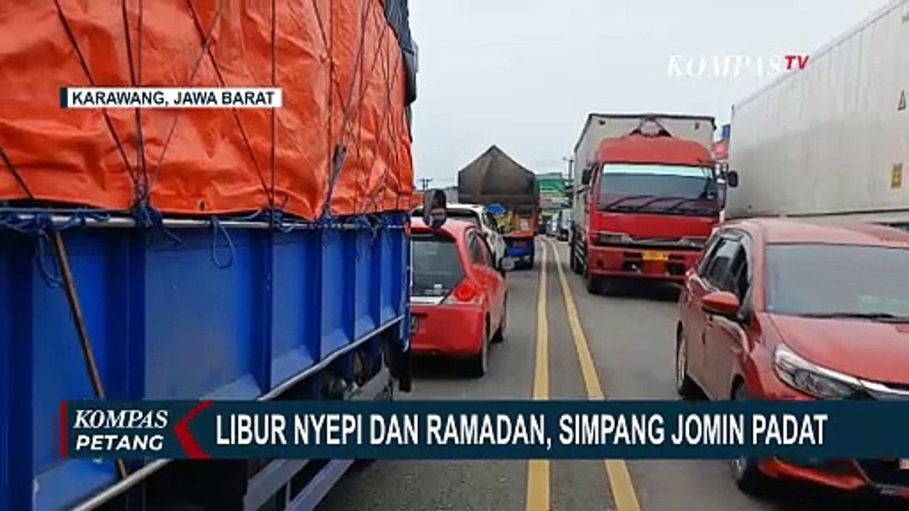 Libur Nyepi dan Munggahan, Arus Lalu Lintas di Tol Pasteur serta Simpang Jomin Padat