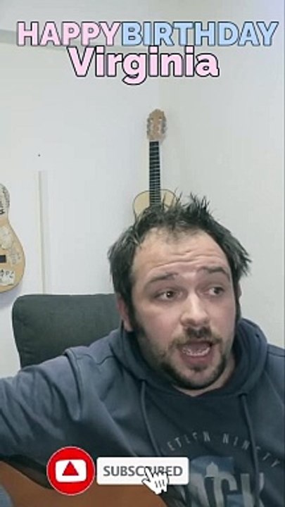 Happy Birthday, Virginia! Geburtstagsgrüße an Virginia