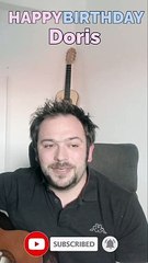 Happy Birthday, Doris! Geburtstagsgrüße an Doris