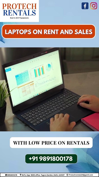 laptop on rent