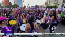 México se sumó a las protestas contra  el genocidio de mujeres  palestinas