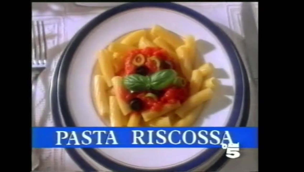 Pubblicità/Bumper anno 1994 Canale 5 - Pasta Ri...