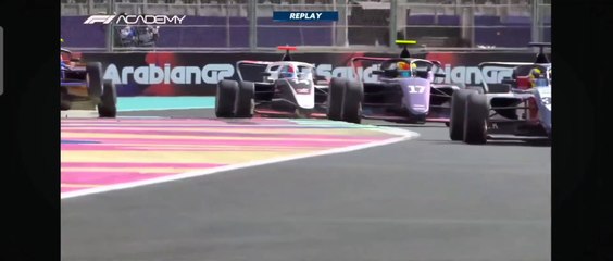 F1 Academy 2024 Jeddah Race 2 Nobels Big Airborne