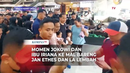 Momen Jokowi dan Ibu Iriana ke Mal Bareng Jan Ethes dan La Lembah Manah