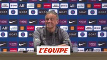 Luis Enrique : « On n'a aucune peur » - Foot - L1 - PSG