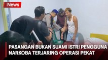 Gelar Operasi Pekat, Polisi Amankan Pasangan Bukan Suami Istri Pengguna Narkoba