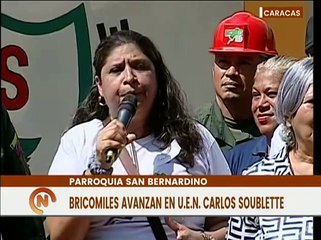 Bricomiles recuperan infraestructura de la U.E.N. Carlos Soublette