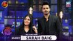 The Night Show with Ayaz Samoo | Sarah Baig | Uncensored | Episode 105 | 9th March 2024 | ARY Zindagi