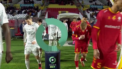 J20 QUEVILLY-ROUEN METROPOLE - EN AVANT GUINGAMP (0 - 1) - Résumé - (QRM - EAG)   2023-2024