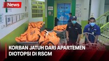 4 Korban Jatuh dari Apartemen Dibawa ke RSCM untuk Diotopsi