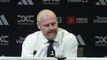 Dyche frustrated after Everton hit blanks in 2-0 Utd defeat
