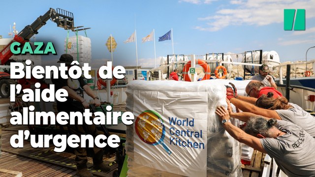 Ce bateau contentant 200 tonnes de nourriture va bientôt partir pour Gaza