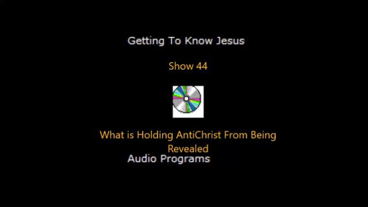 What is holding the Antichrist from being revealed?