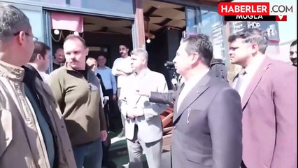 Muğla'da CHP ve İYİ Parti adayları arasında sözlü tartışma: Ben sizle tokalaşmam