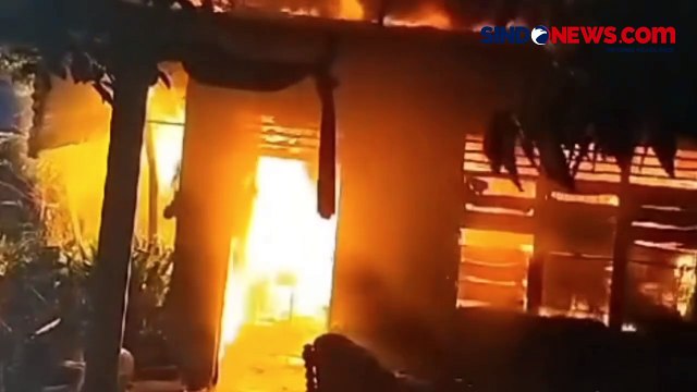 Dua Rumah Warga Hangus akibat Kebakaran di Sumatera Utara