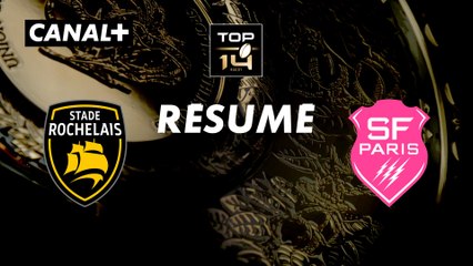 Le résumé de La Rochelle / Paris - TOP 14 - 18ème journée
