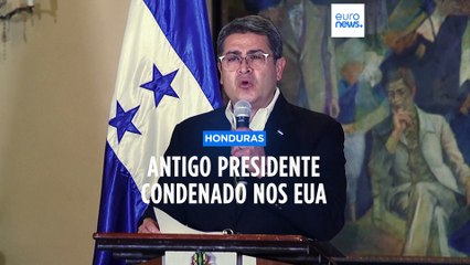 Antigo presidente hondurenho condenado nos EUA por conspirar com traficantes de droga