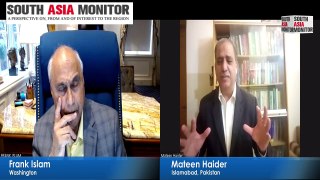 Frank Islam speaks with Mateen Haider, Islamabad-based analyst and anchor on the Pakistan situation post elections | Washington Calling