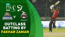 Outclass Batting By Fakhar Zaman | Karachi Kings vs Lahore Qalandars | Match 26 | HBL PSL 9 | M1Z2U