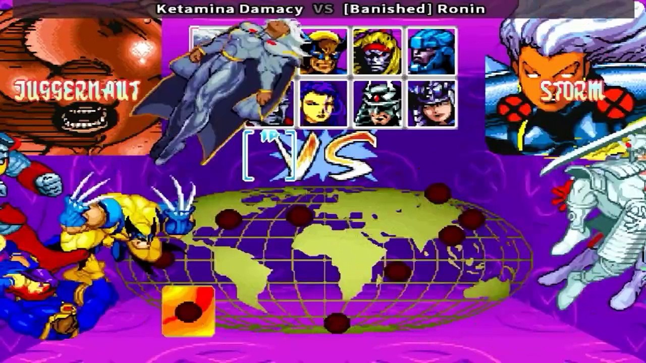 X-Men - children of the atom (Boss Hack) - Ketamina Damacy vs [Banished] Ronin