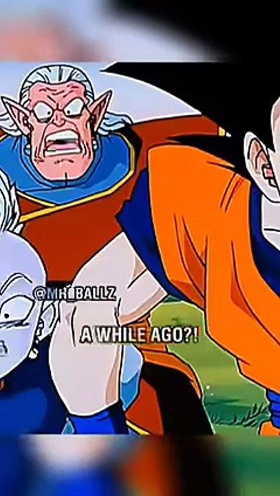 The old Kai unlocks Gohan's potential! 「dbz edit」 #goku #gohan #dragonballz #anime #shorts