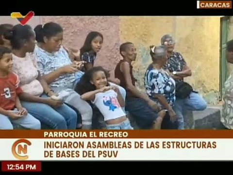Asambleas de Base del PSUV Caracas postularon al Pdte. Nicolás Maduro a la reelección