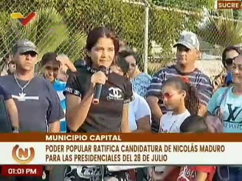 Asambleas de Base del PSUV en el edo. Sucre postularon al Pdte. Nicolás Maduro a la reelección