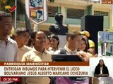 Sucre | Gobierno regional entrega insumos para recuperación del Liceo Bolivariano Jesús A. Marcano